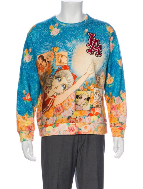 Gucci x Chikae Ide Manga Soul Graphic Print Sweatshirt