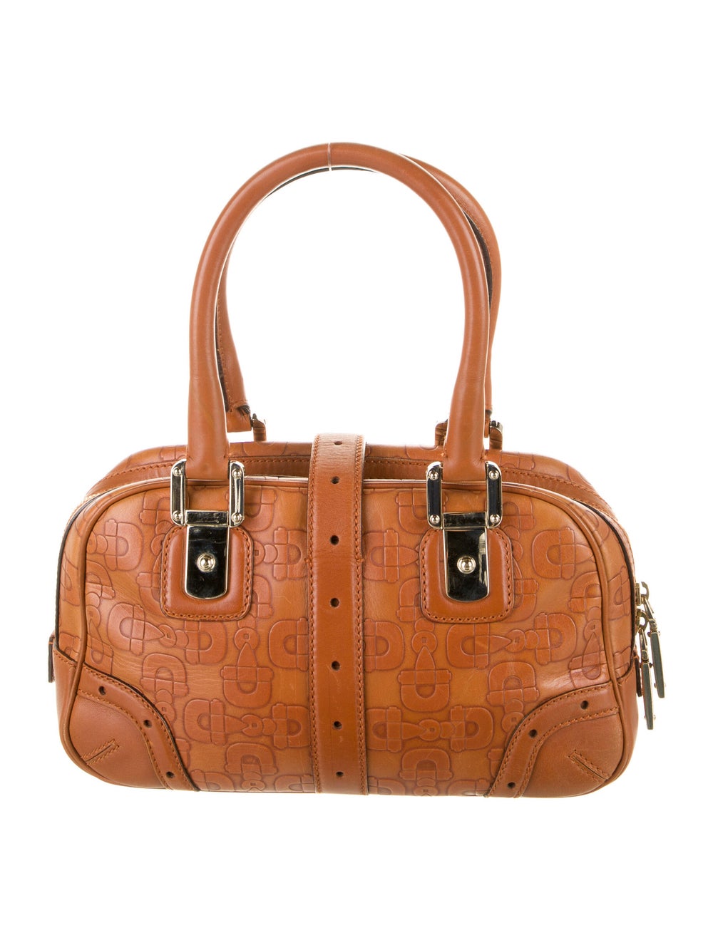 gucci embossed handbag