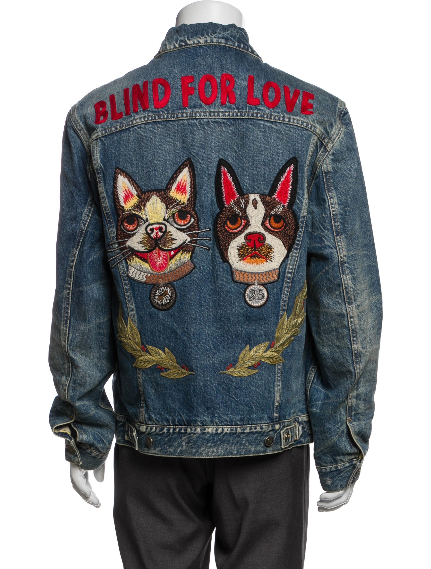 blind for love denim jacket