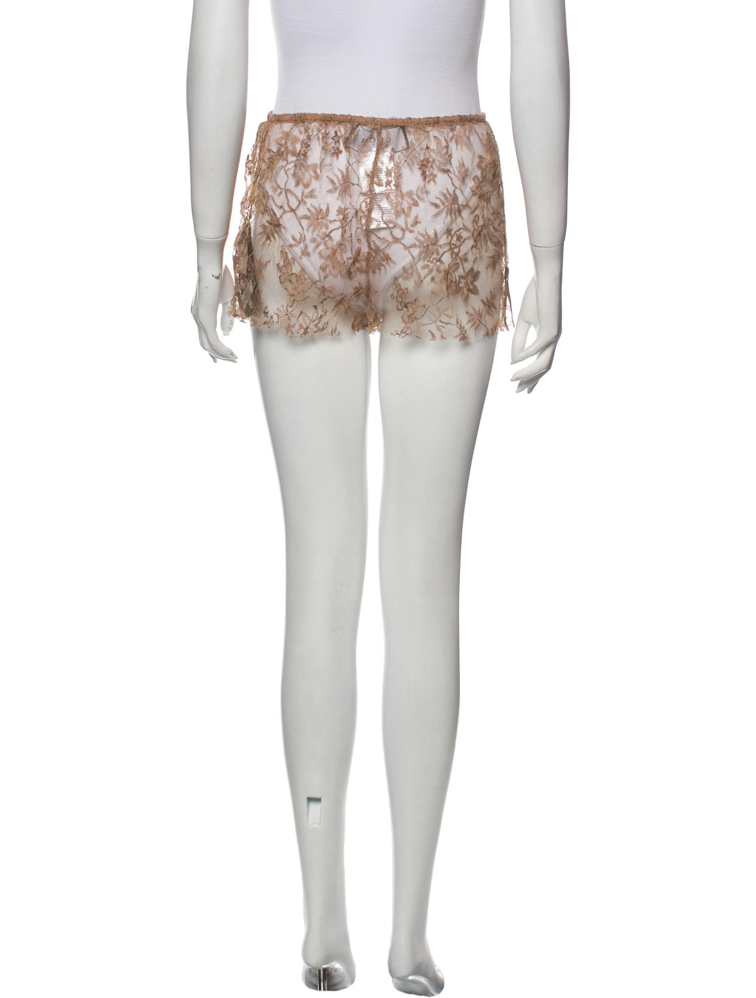gucci lace shorts