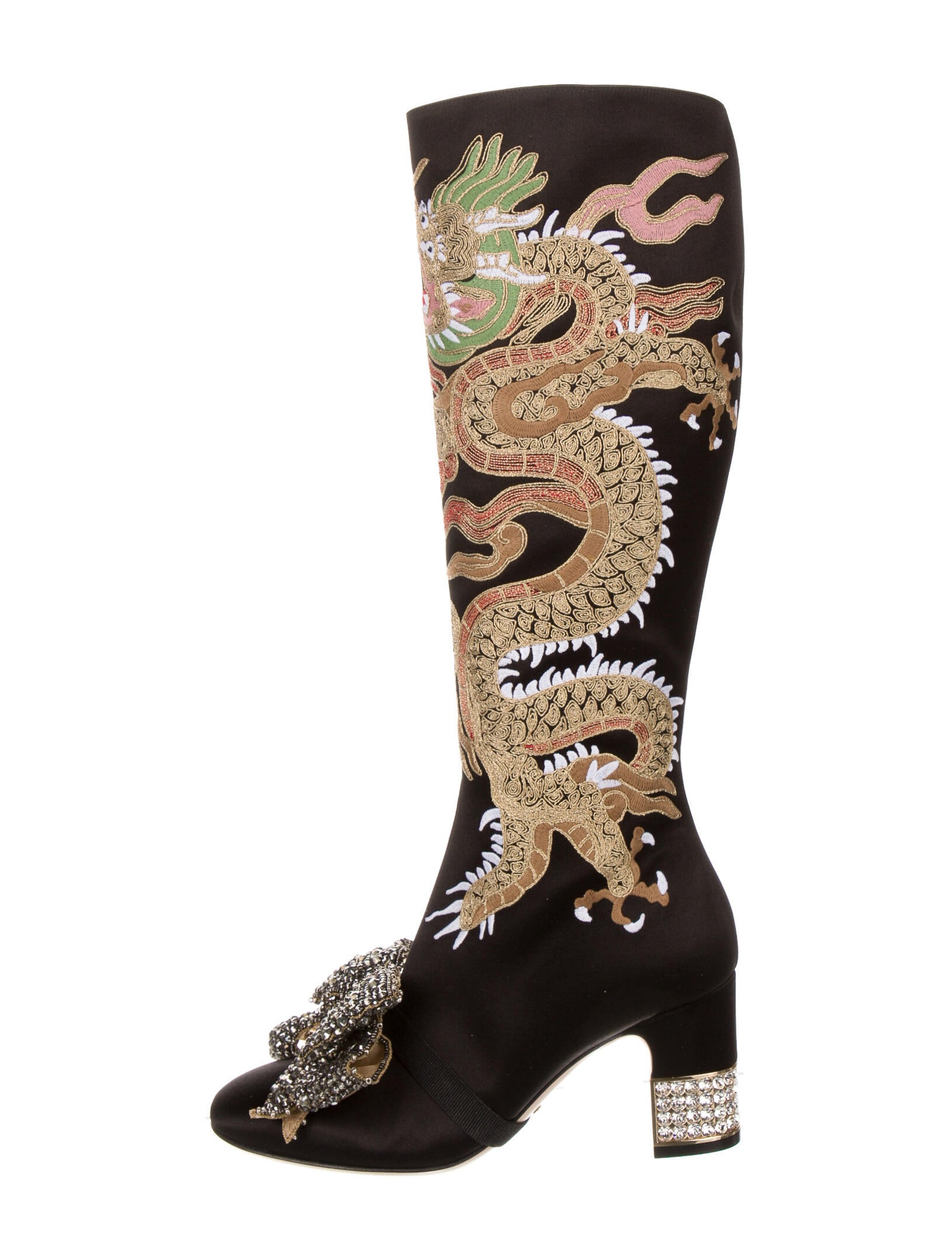 Gucci 2018 Candy Dragon Boots