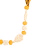Gucci Resin Leaf Bead Strand Necklace