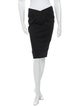 Gucci Ruffled Pencil Skirt