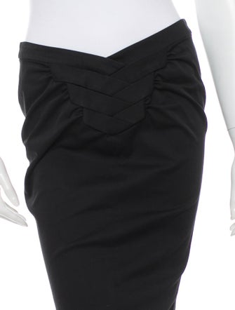 Gucci Ruffled Pencil Skirt