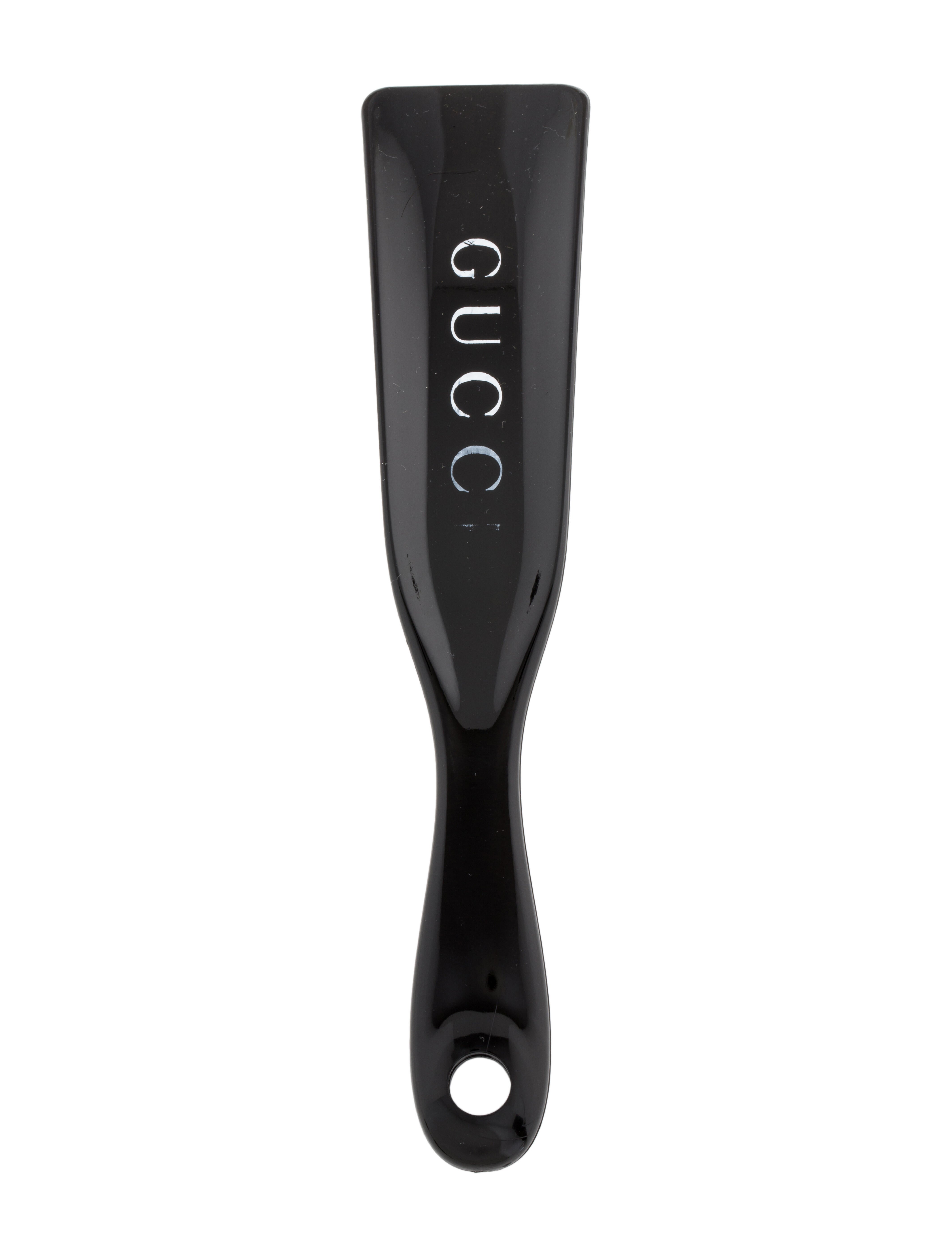 Gucci Acetate Shoe Horn Black Other, Accessories GUC696509 The