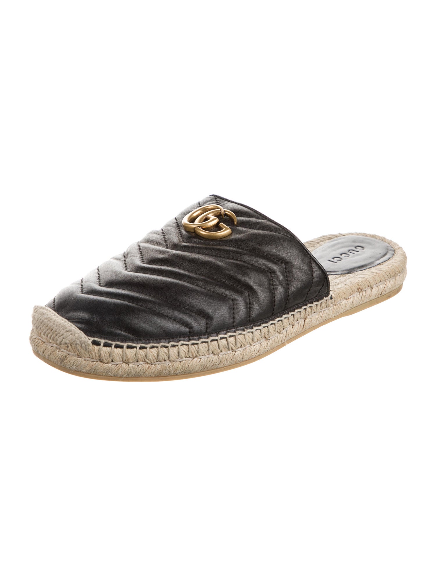 gucci leather espadrilles