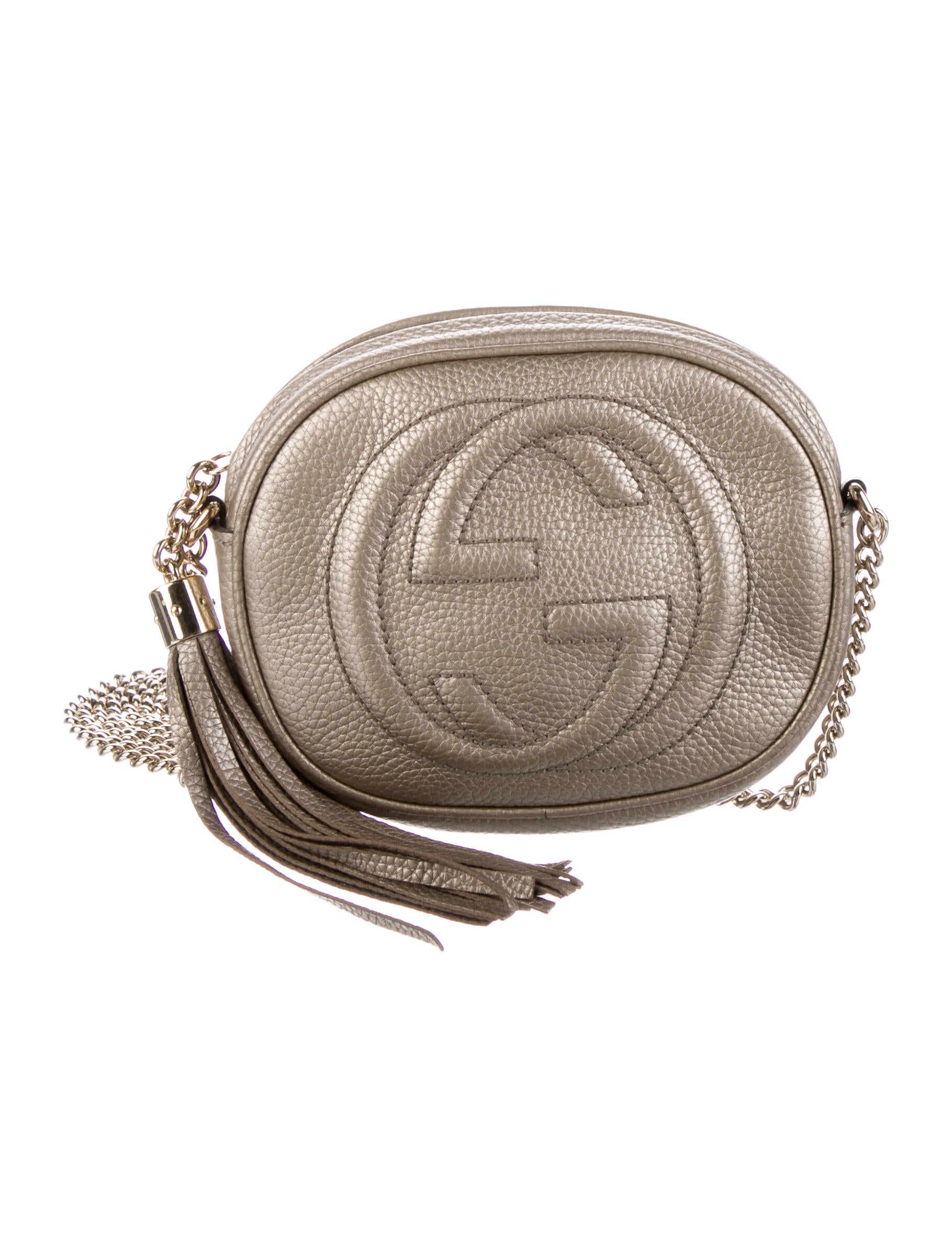 gucci black and gold crossbody