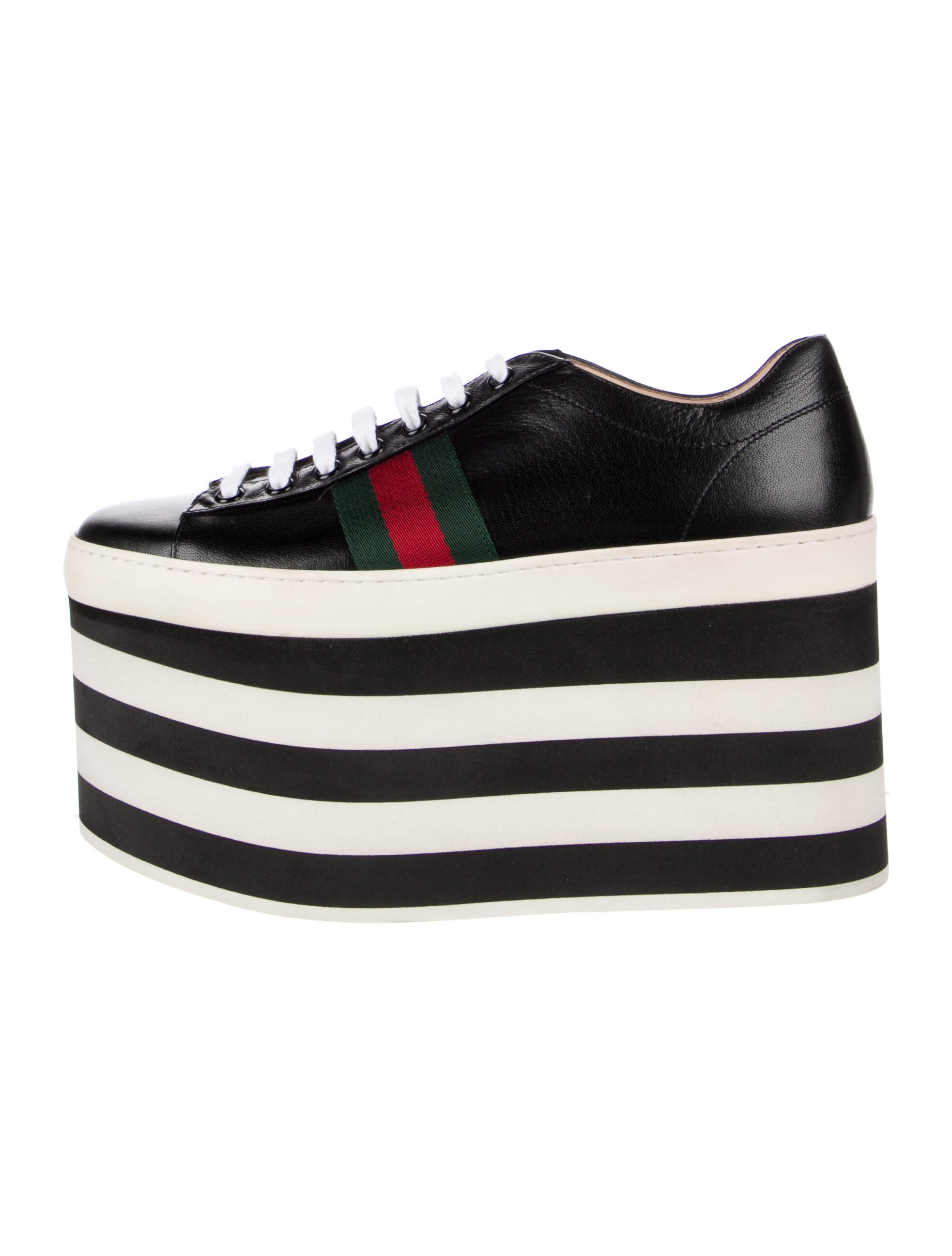 gucci wedge trainers
