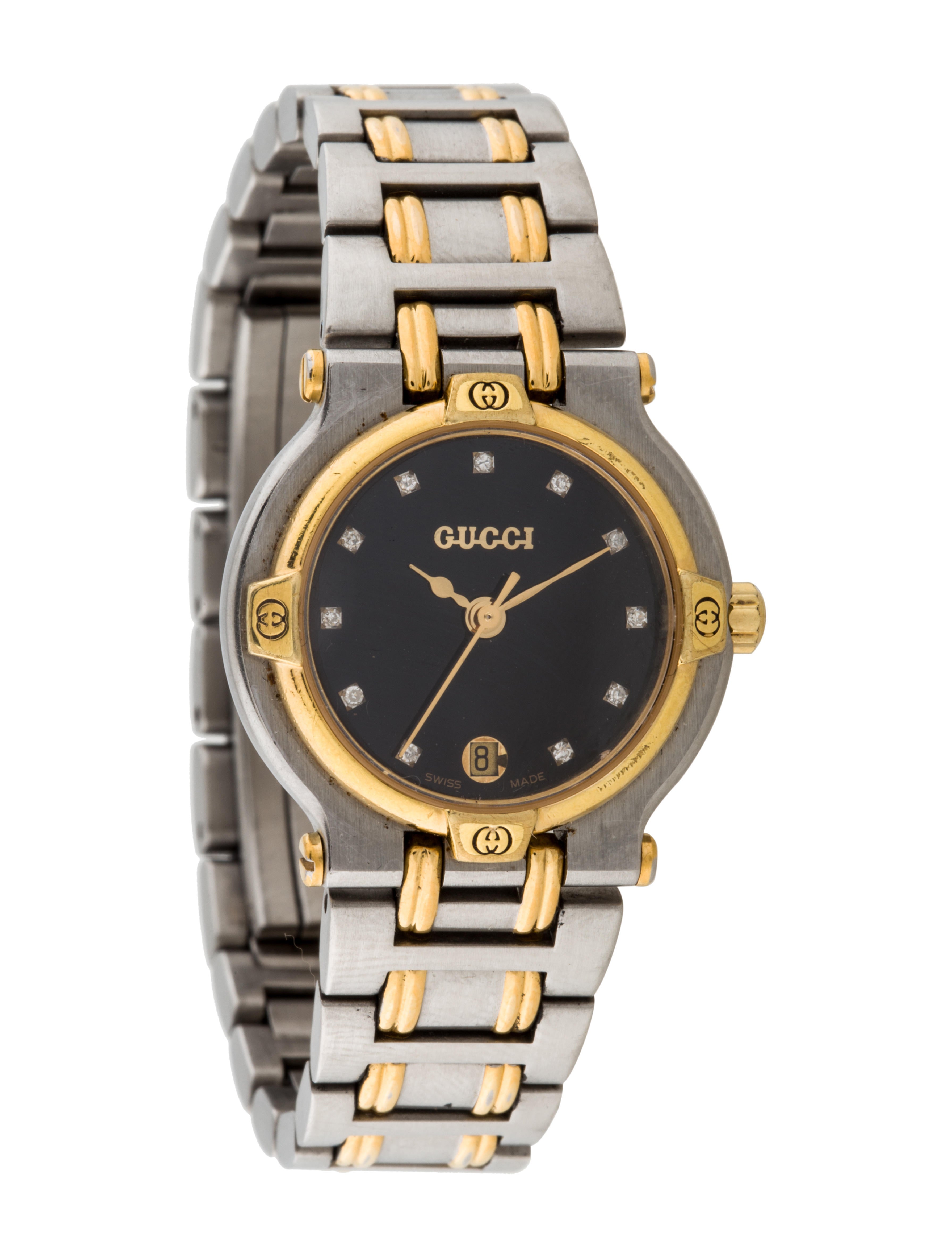 Gucci Diamond 9000L Watch GUC74631 The RealReal