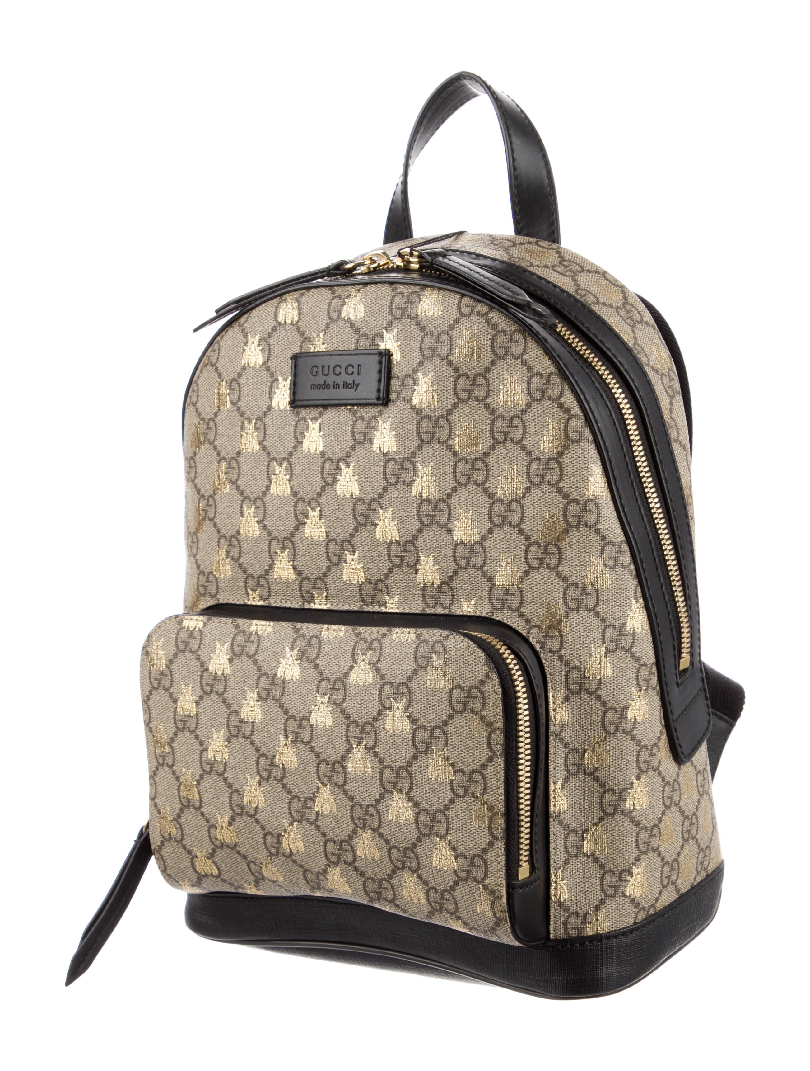 gucci backpack with bee