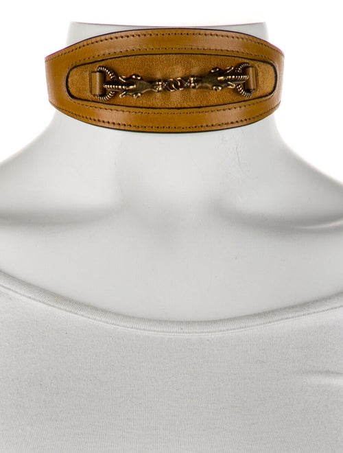 Gucci Sheep Head Choker Necklace