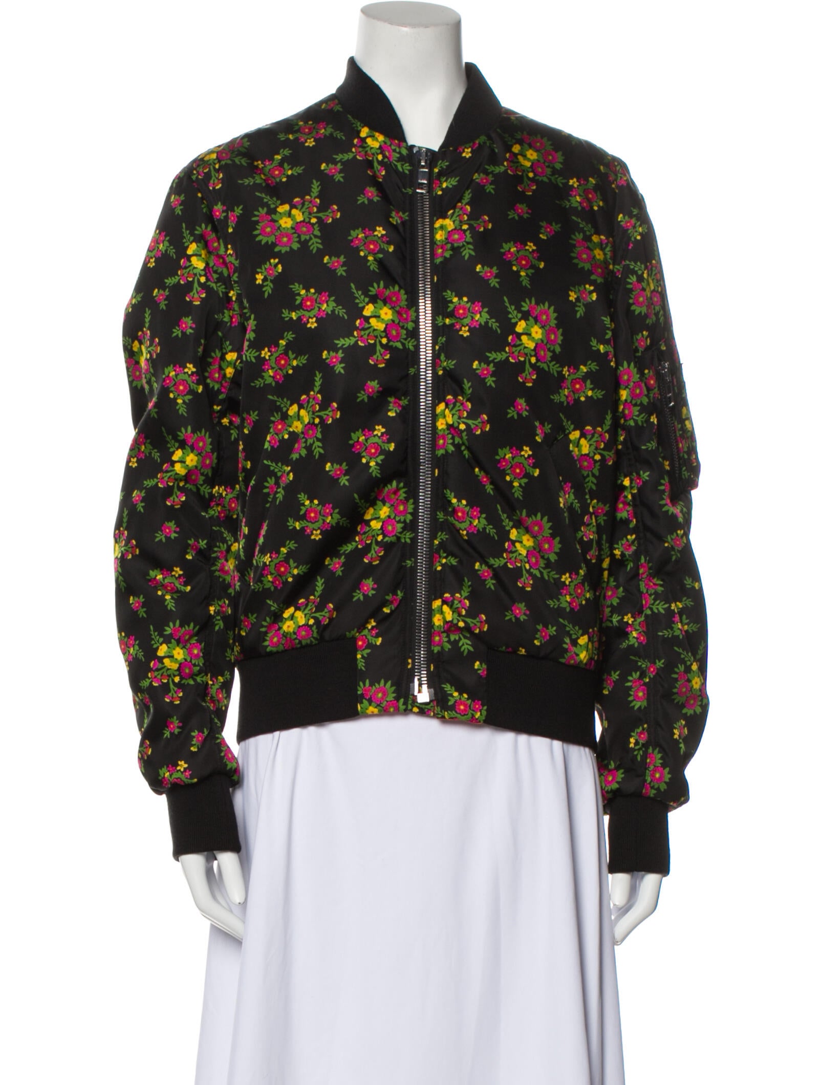 gucci flower coat