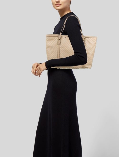 Gucci Microguccissima Nice Leather Tote