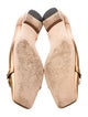 Gucci Bamboo Accent Leather Ballet Flats