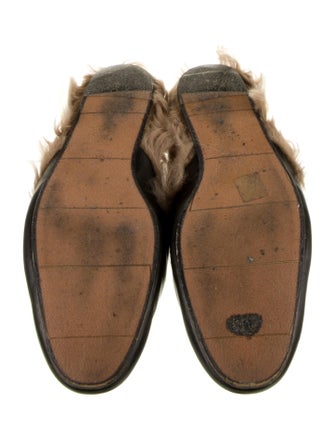 Gucci Princetown Embroidered Horsebit Accent Slippers