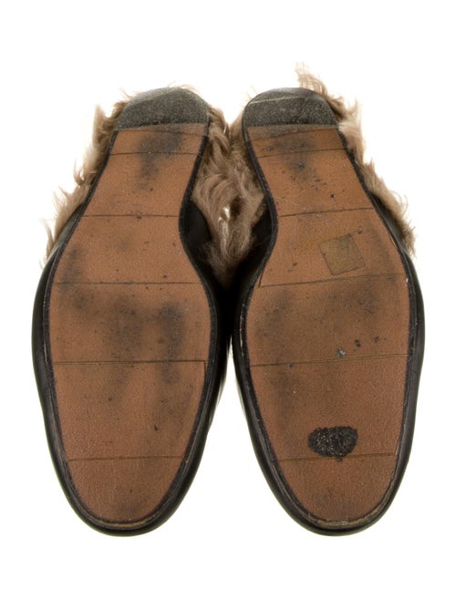 Gucci Princetown Embroidered Horsebit Accent Slippers