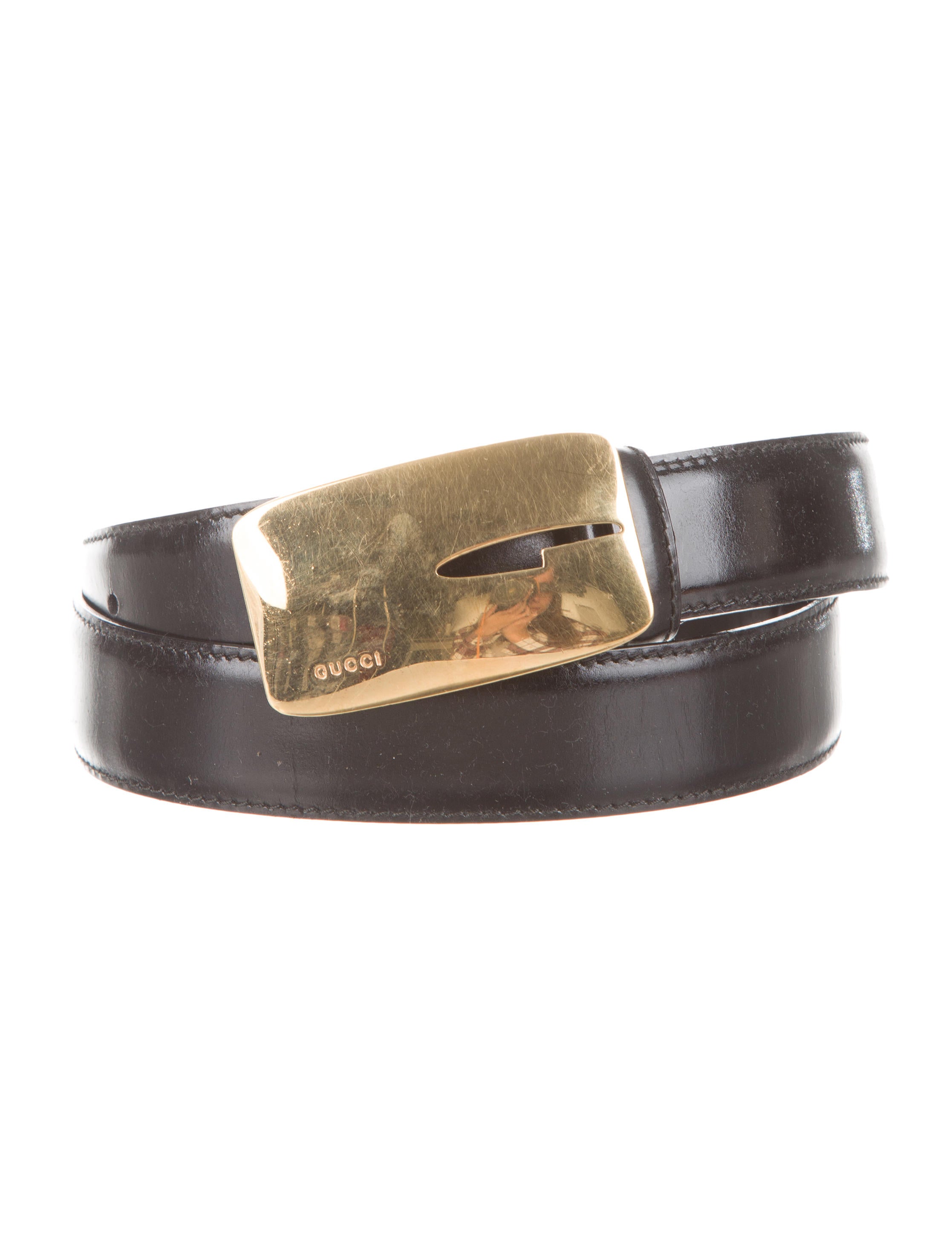 gucci semi gloss leather belt accessories guc78257 gucci semi gloss leather belt accessories guc78257