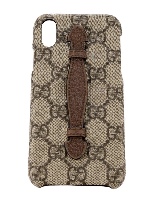 Gucci GG Supreme iPhone X Case