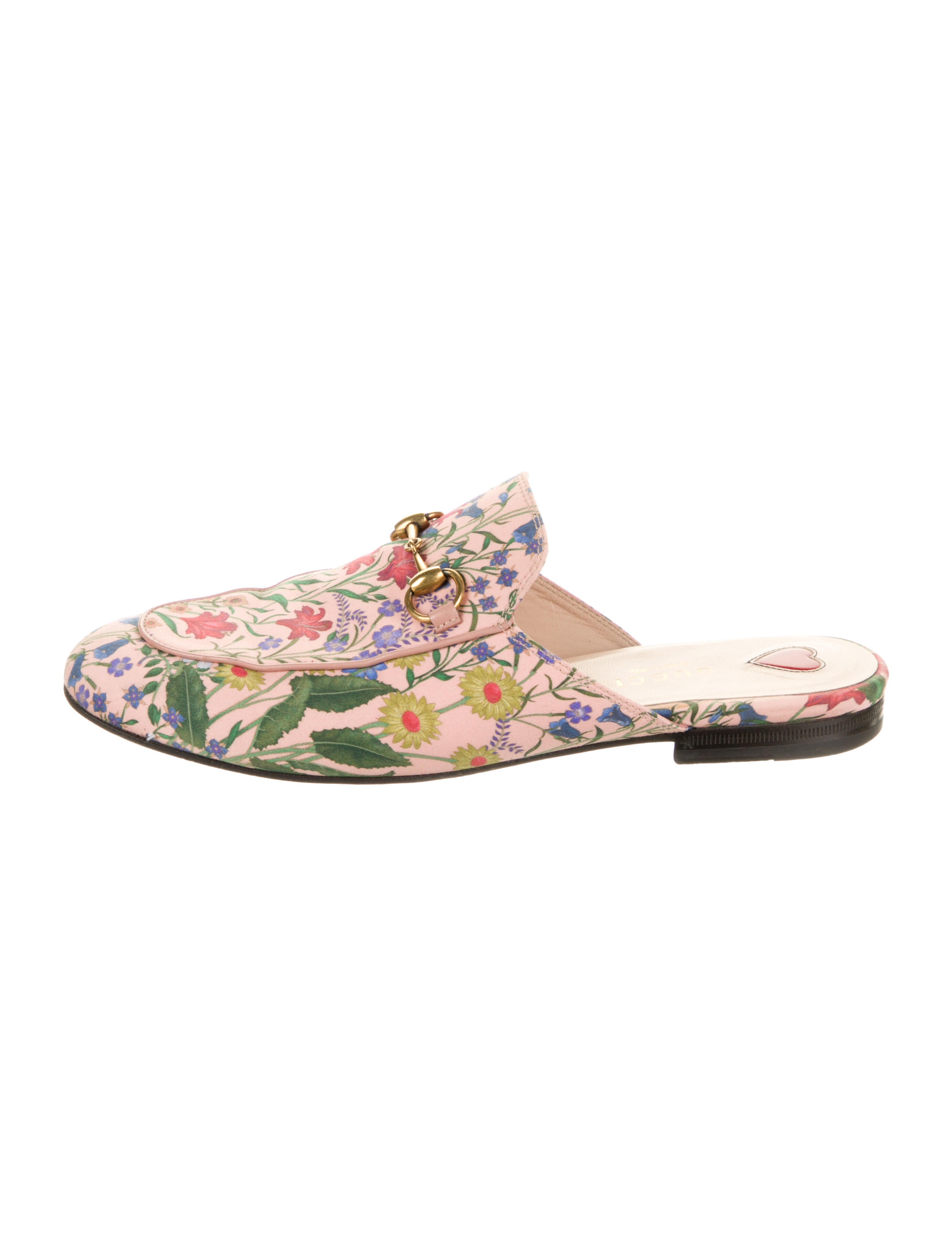 gucci flora mules