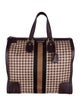 Gucci Houndstooth Seventies Web Tote