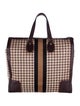 Gucci Houndstooth Seventies Web Tote