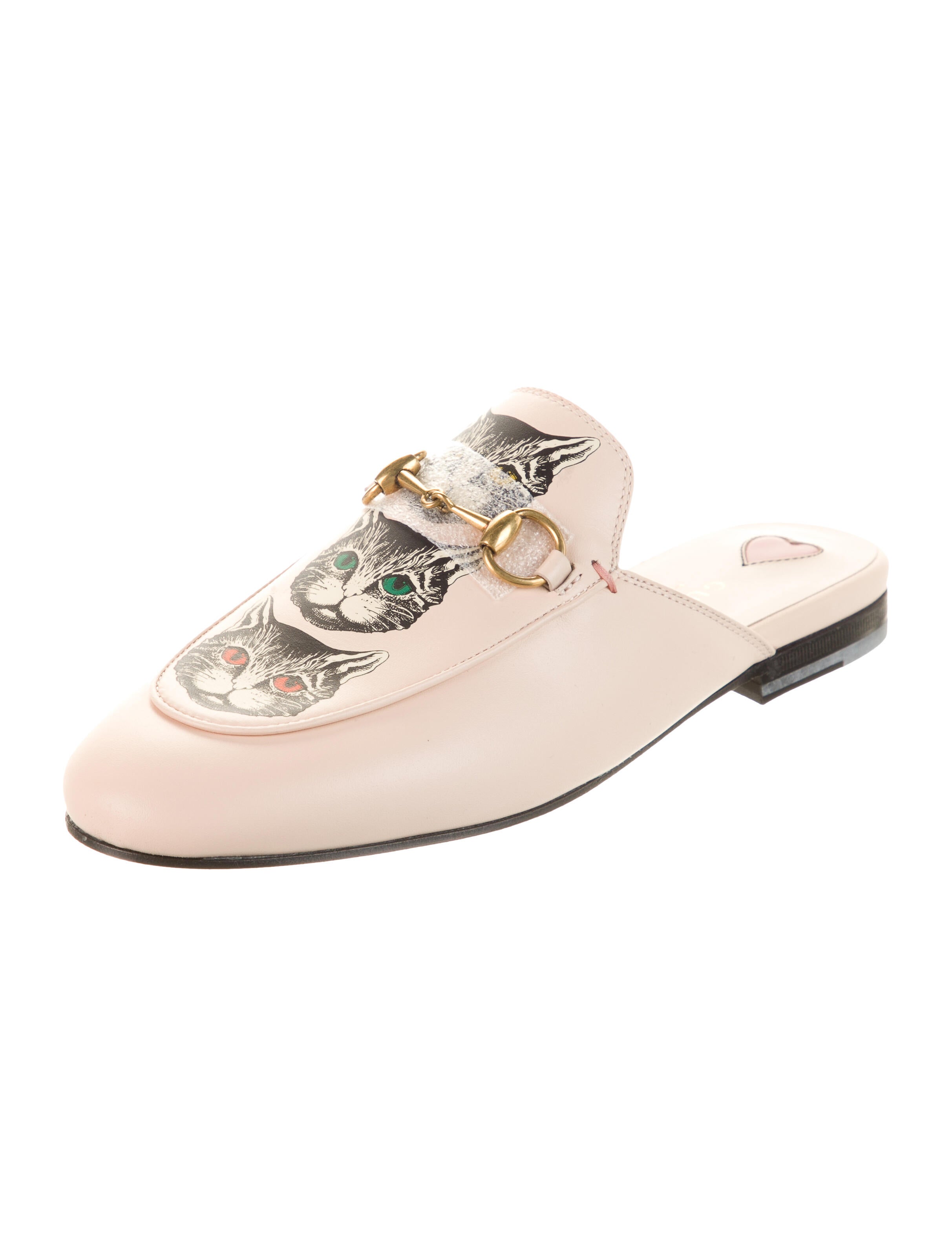 gucci cat mules