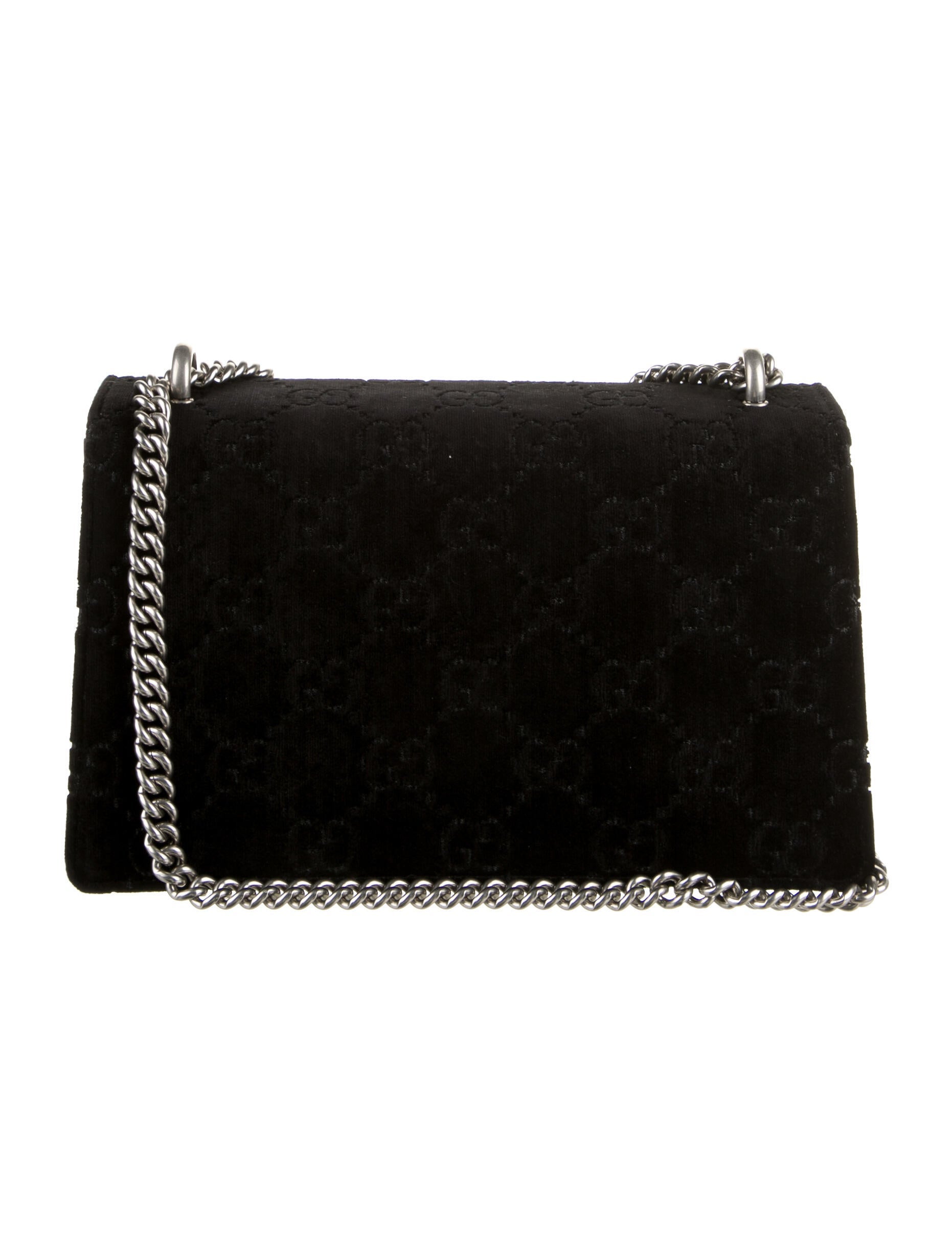 dionysus gg small velvet shoulder bolsa