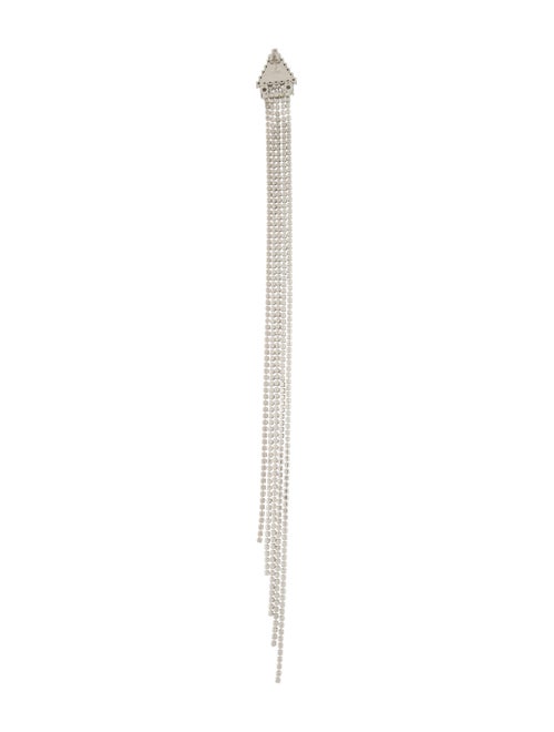 Gucci Crystal Fringe Single Drop Earring