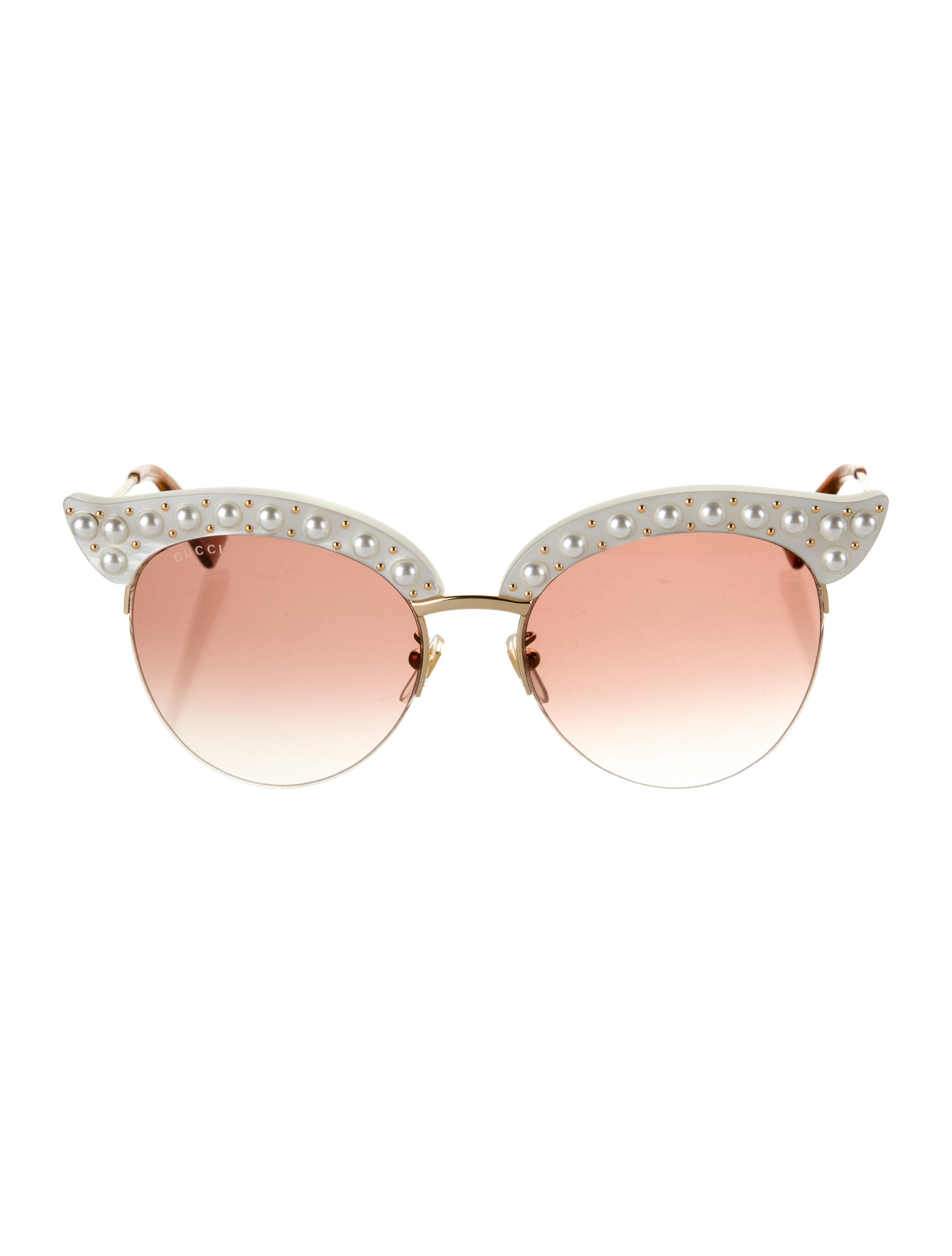 Gucci Interlocking G Logo Cat-Eye Sunglasses