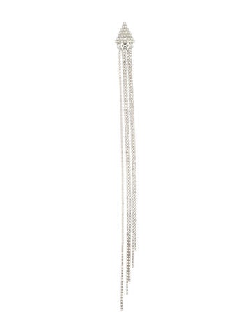 Gucci Single Earring Crystal Fringe Drop
