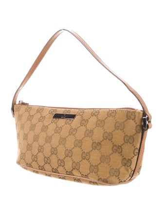 Gucci GG Canvas Boat Pochette