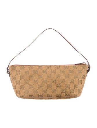 Gucci GG Canvas Boat Pochette