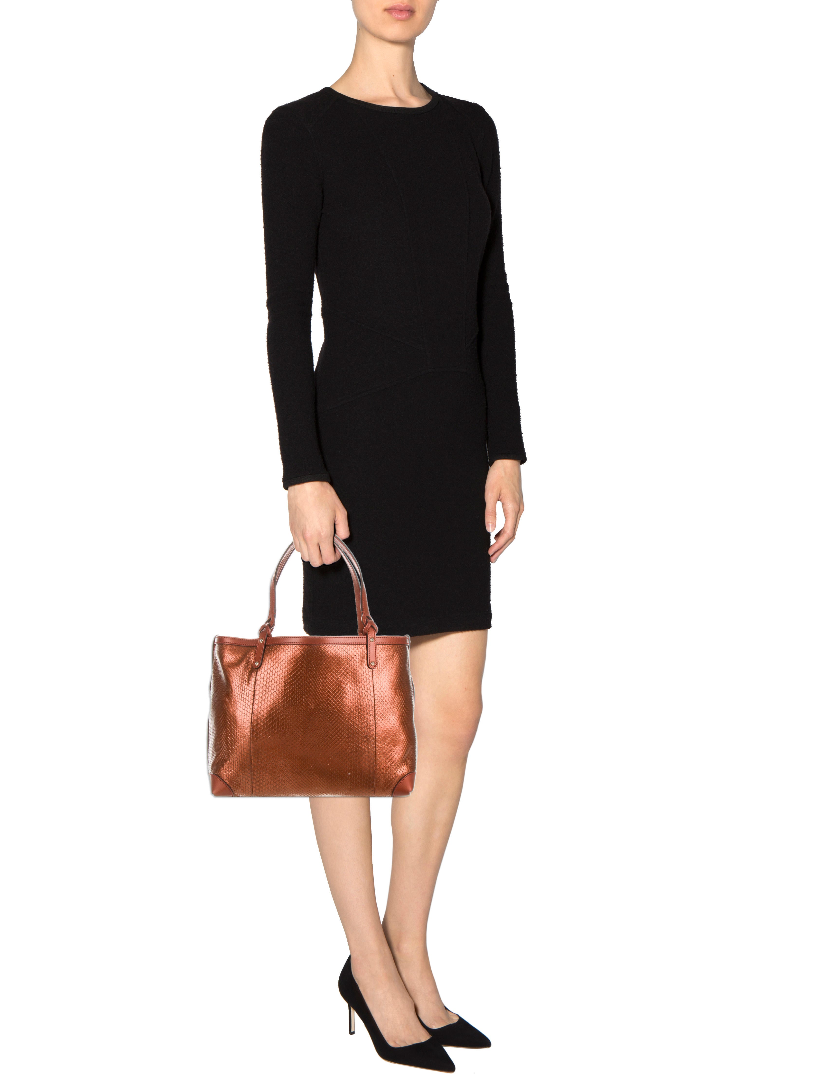 Gucci Python Craft Tote