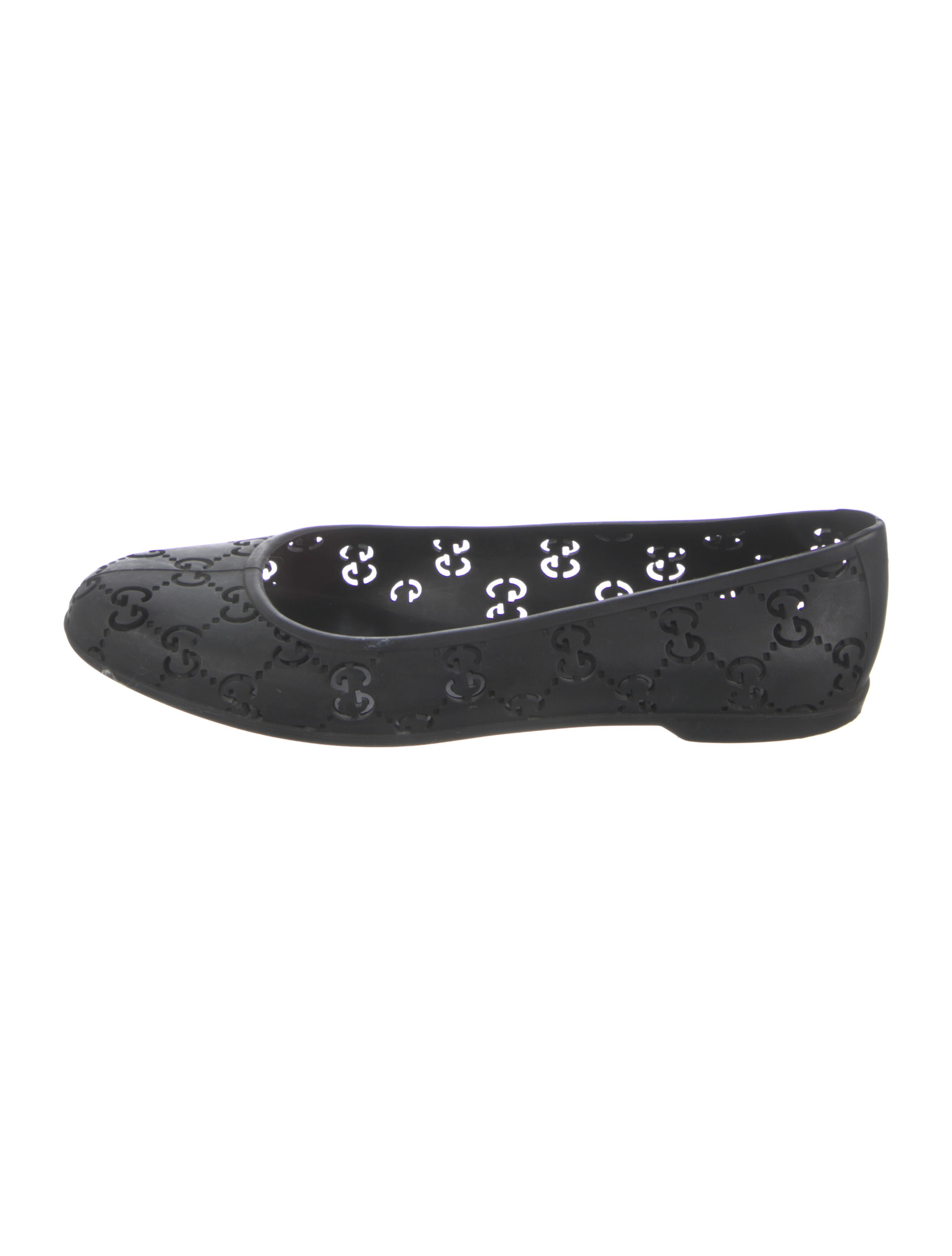 gucci rubber flats