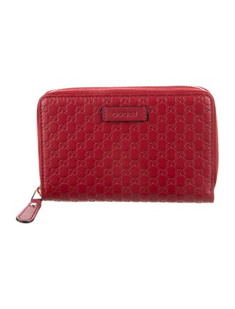 Gucci Microguccissima Pattern Leather Continental Wallet