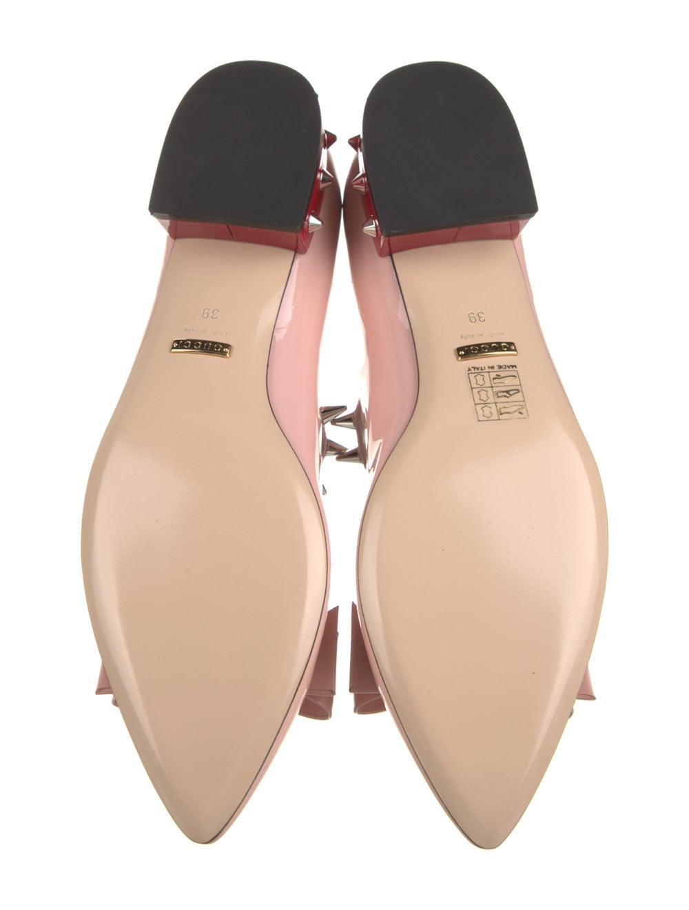 Gucci Patent Leather Crystal Embellishments Mary ⦠- image 5