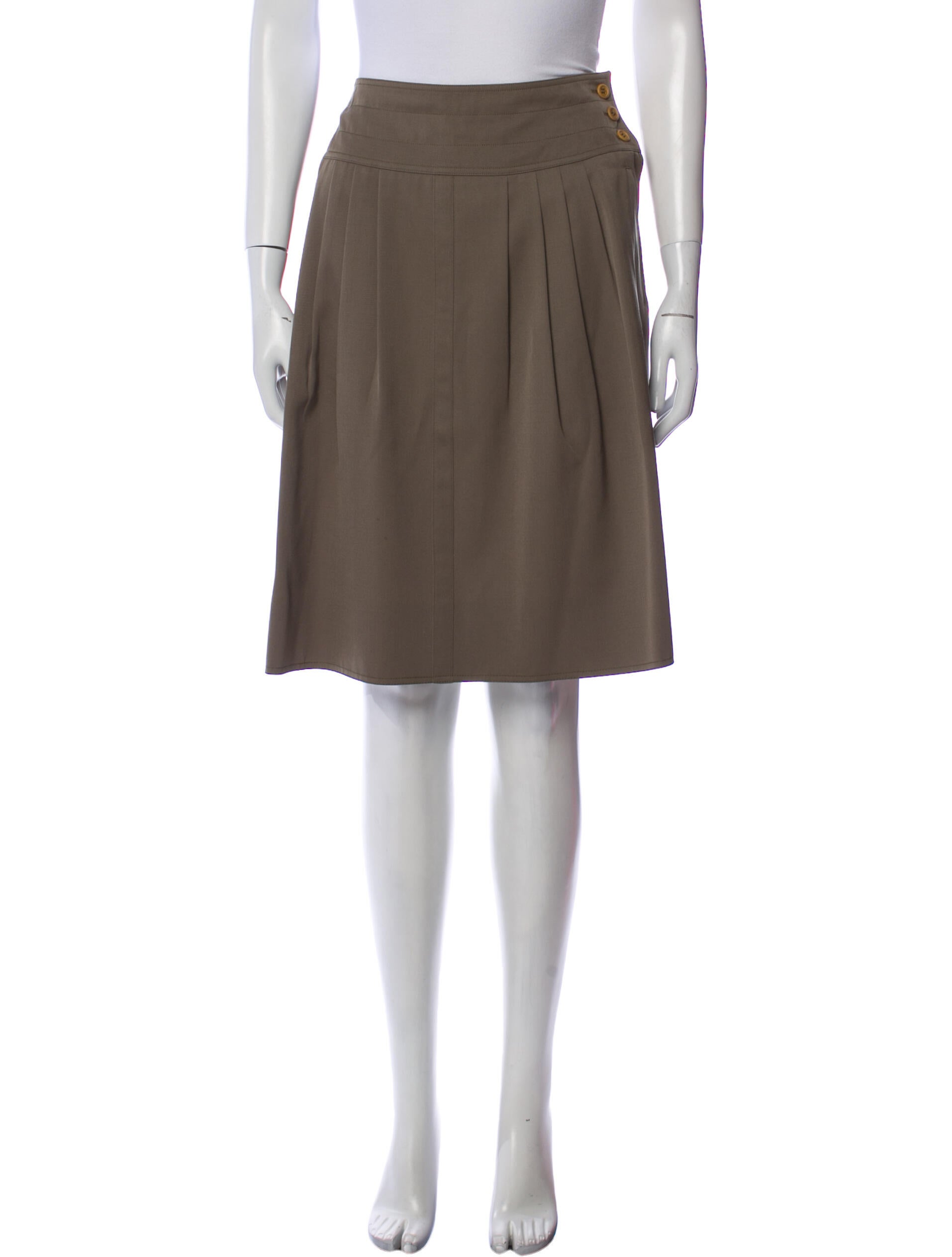 Gucci Vintage Knee-Length Skirt