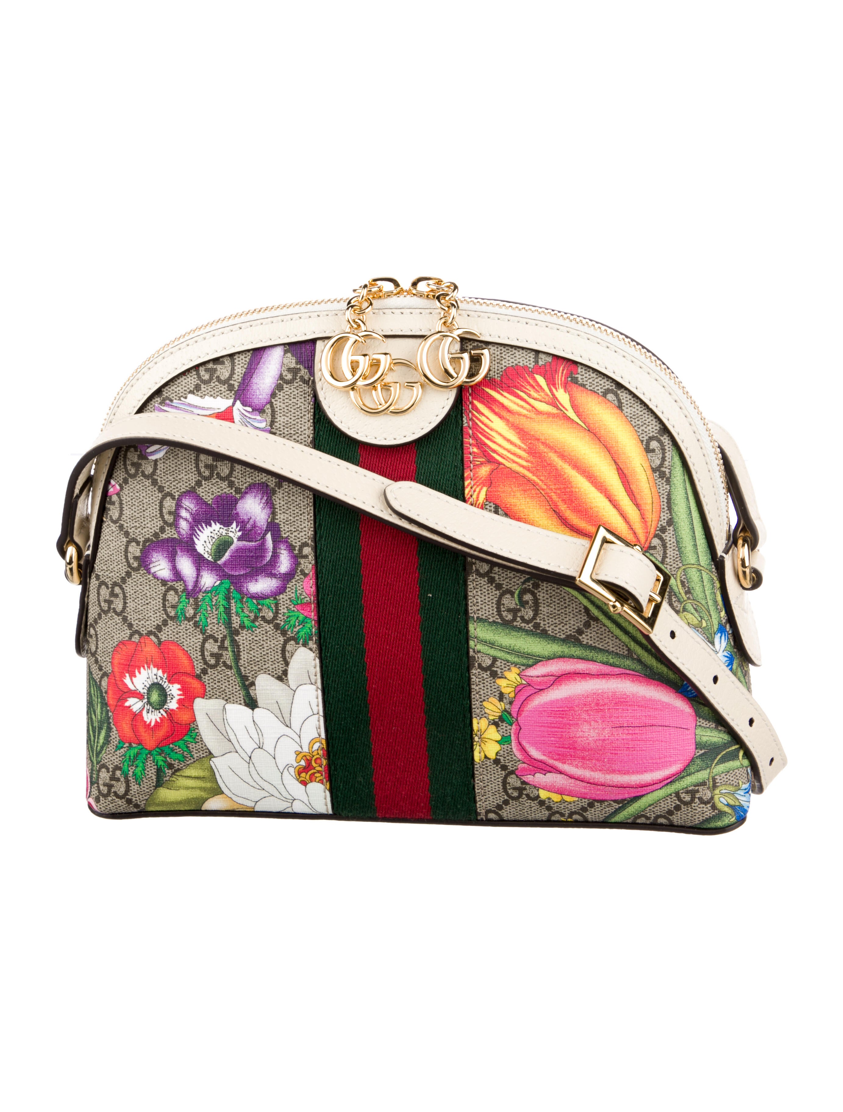 Gucci GG Supreme Flora Ophidia Small Bag