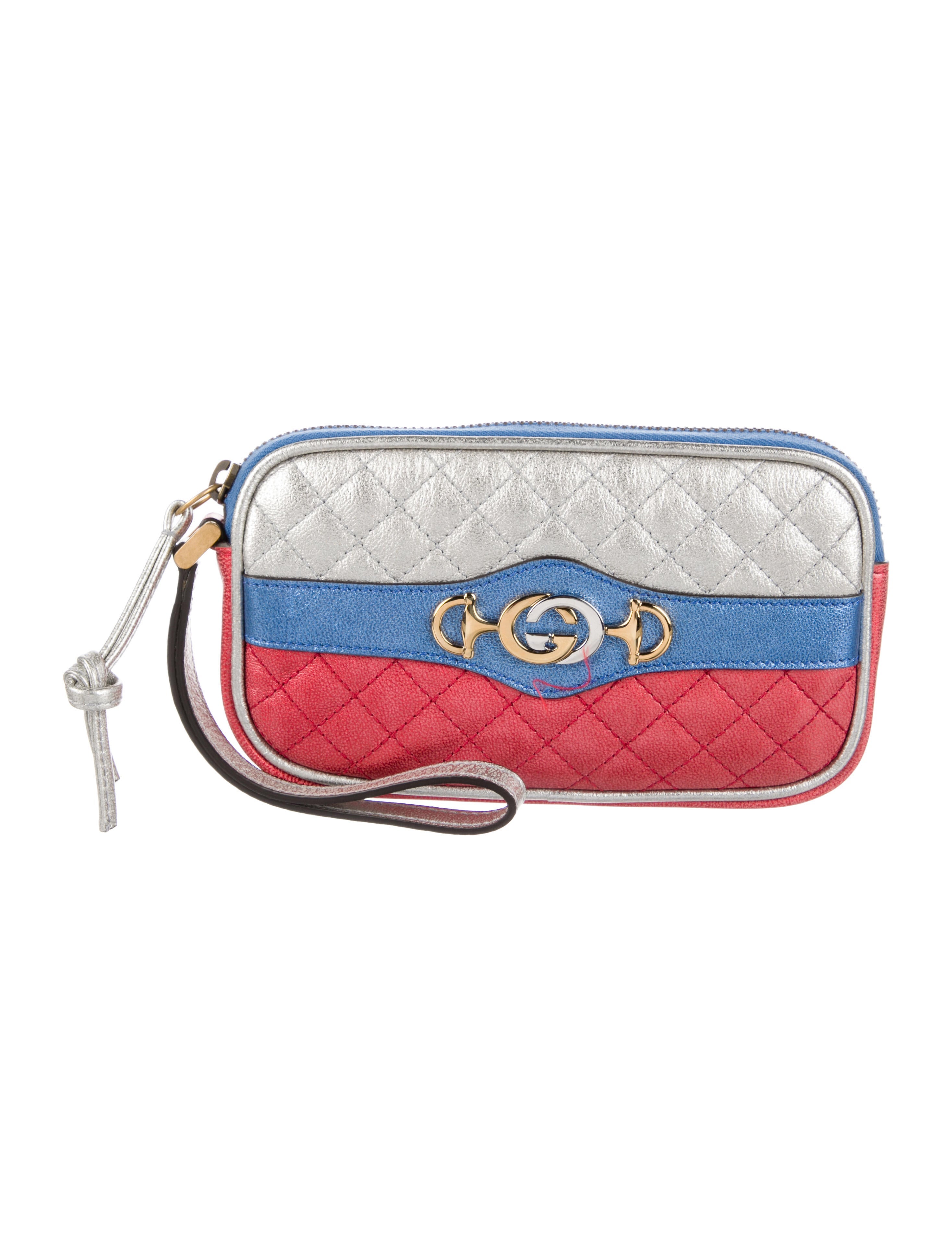 Gucci Clutch Metallic Clutches, Handbags GUC58982 The RealReal