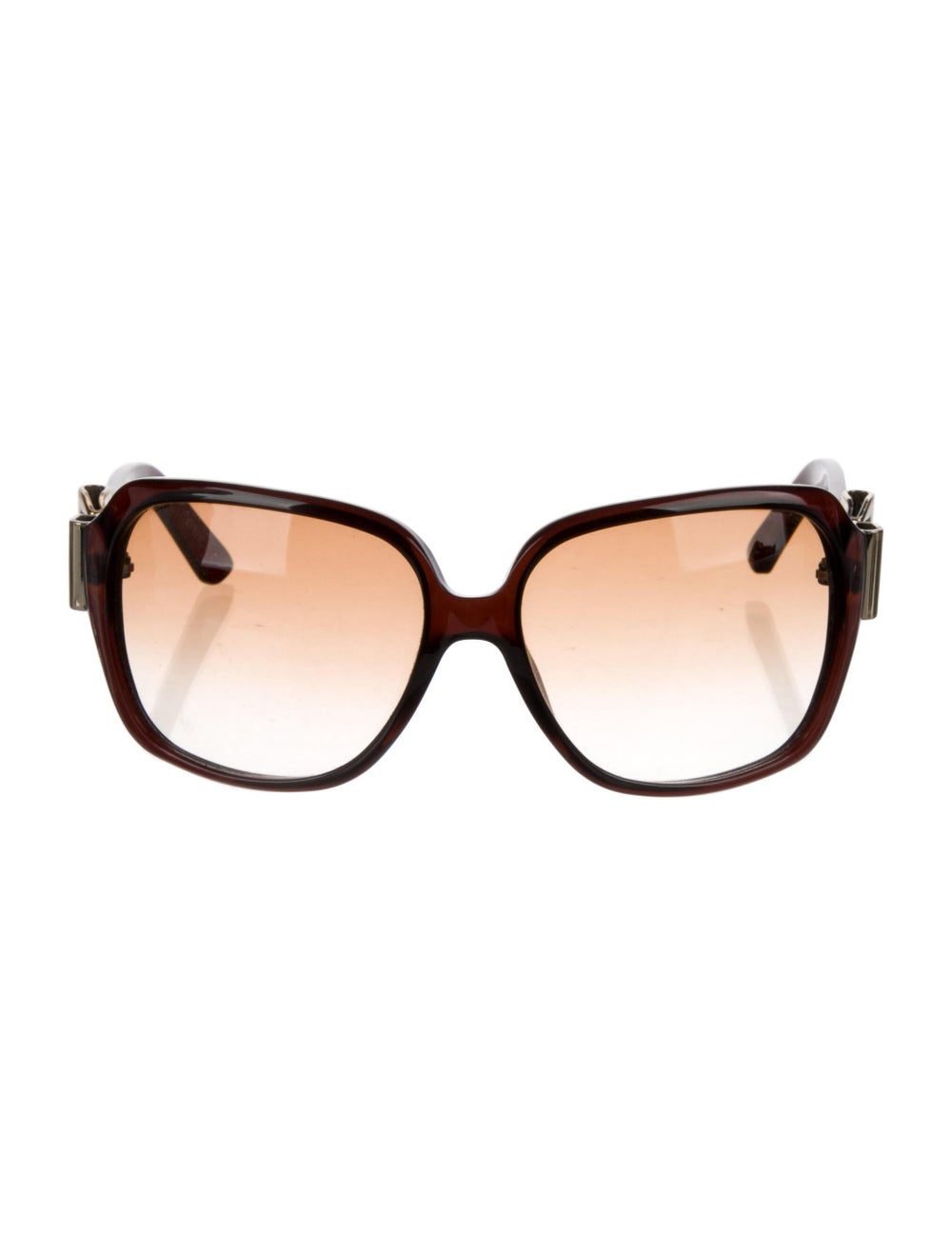Gucci Oversize Gradient Sunglasses - image 1