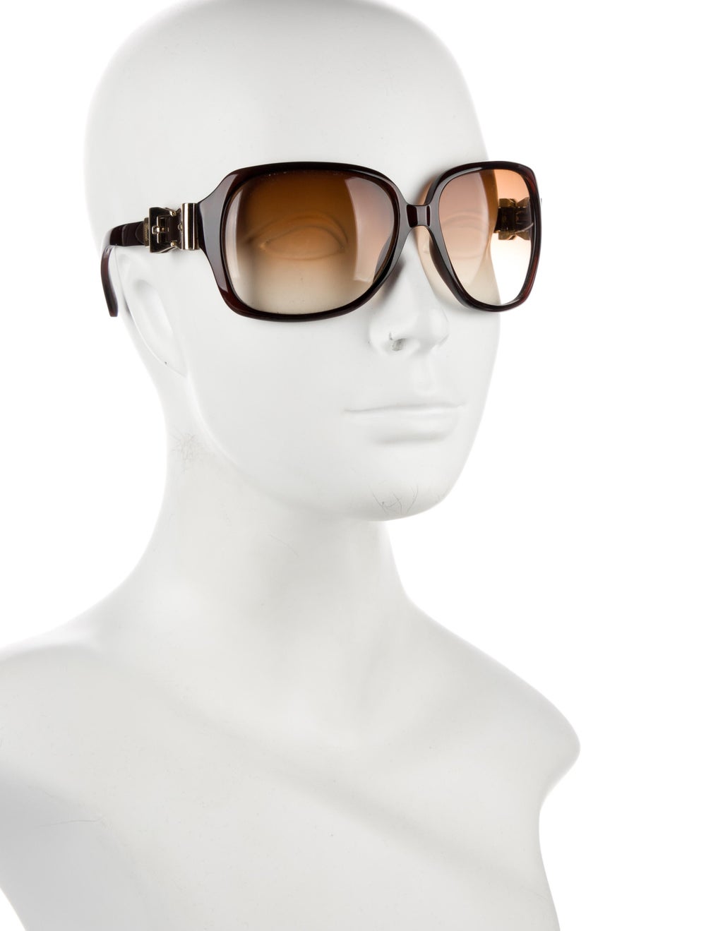 Gucci Oversize Gradient Sunglasses - image 4
