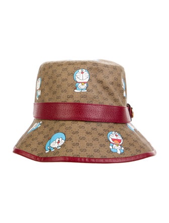 Gucci x Doraemon Micro GG Canvas Bucket Hat