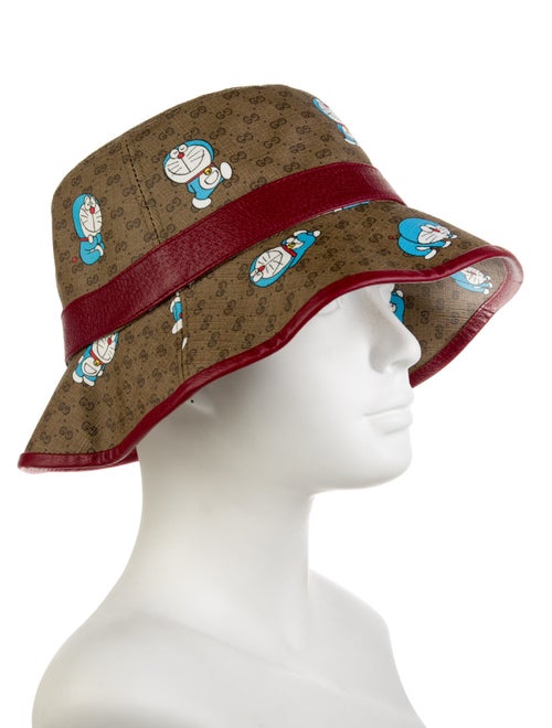 Gucci x Doraemon Micro GG Canvas Bucket Hat