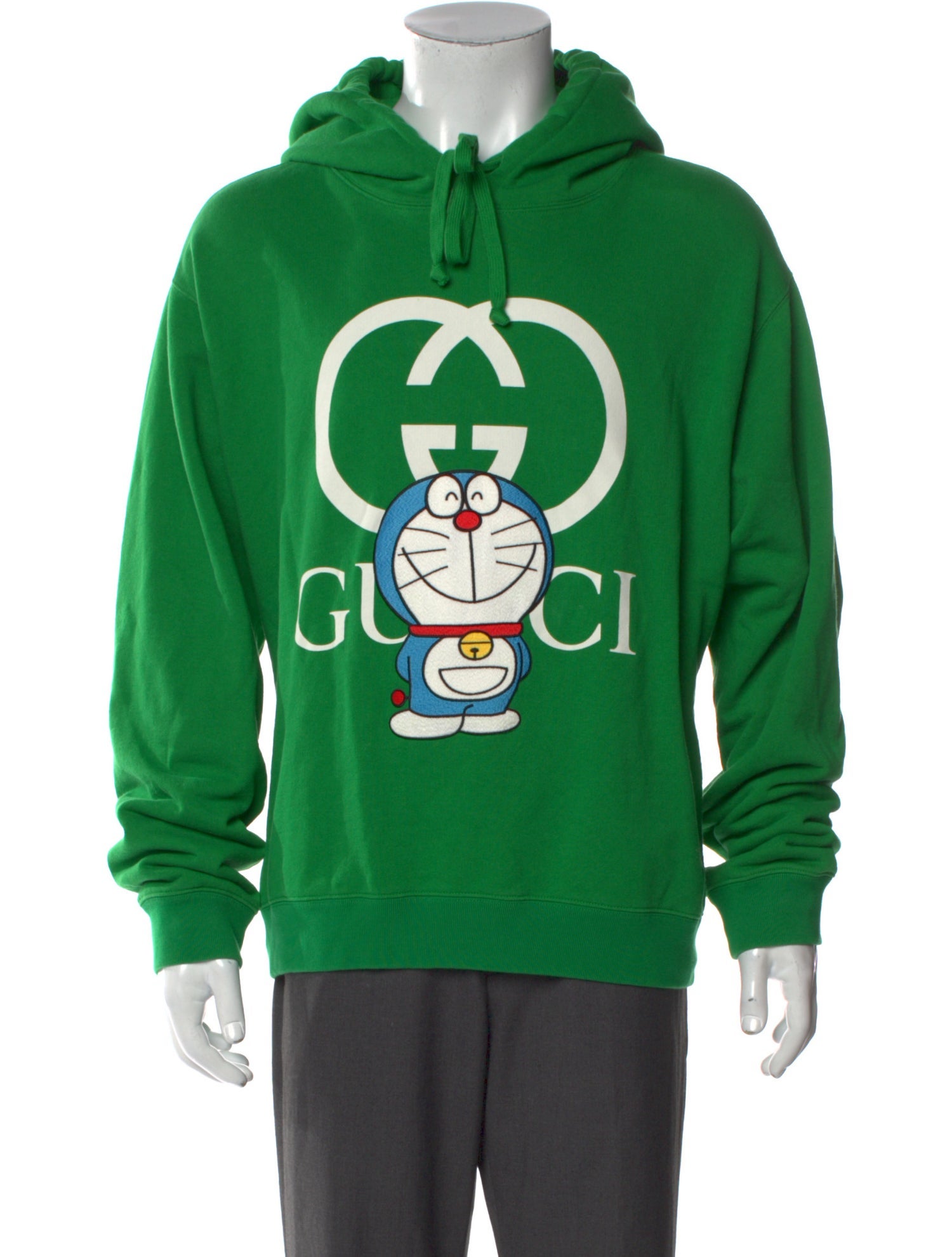 Gucci x Doraemon Graphic Print Crew Neck Hoodie