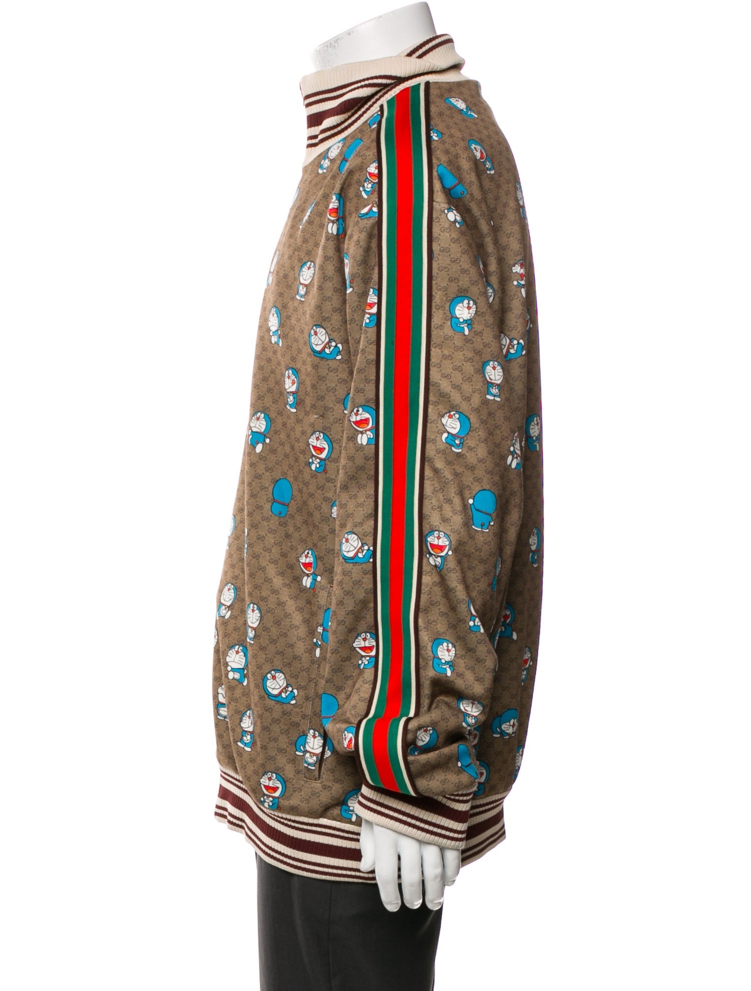 Gucci x Doraemon 2021 Microguccissima Pattern Windbreaker