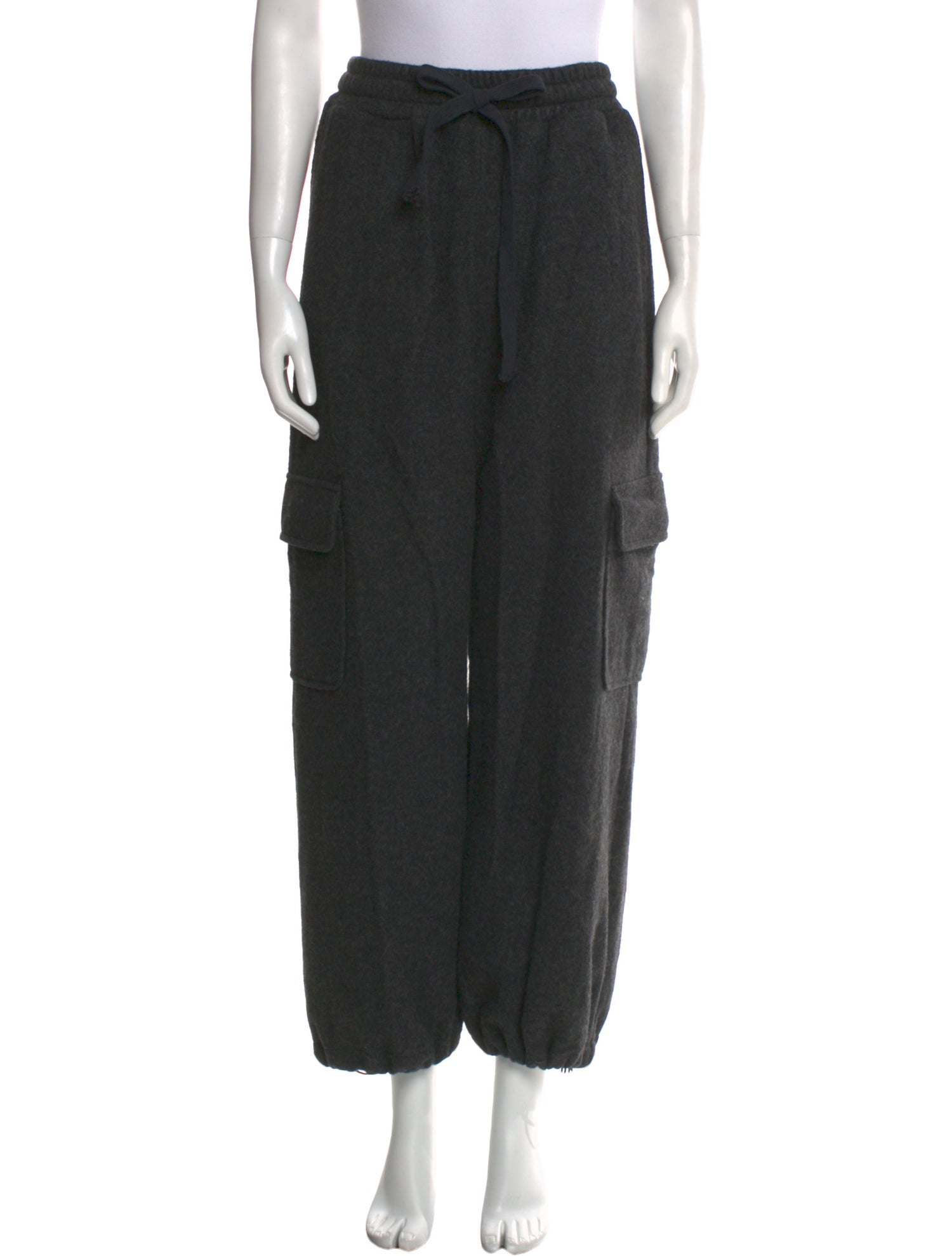 Gu_DE Wool Straight Leg Pants