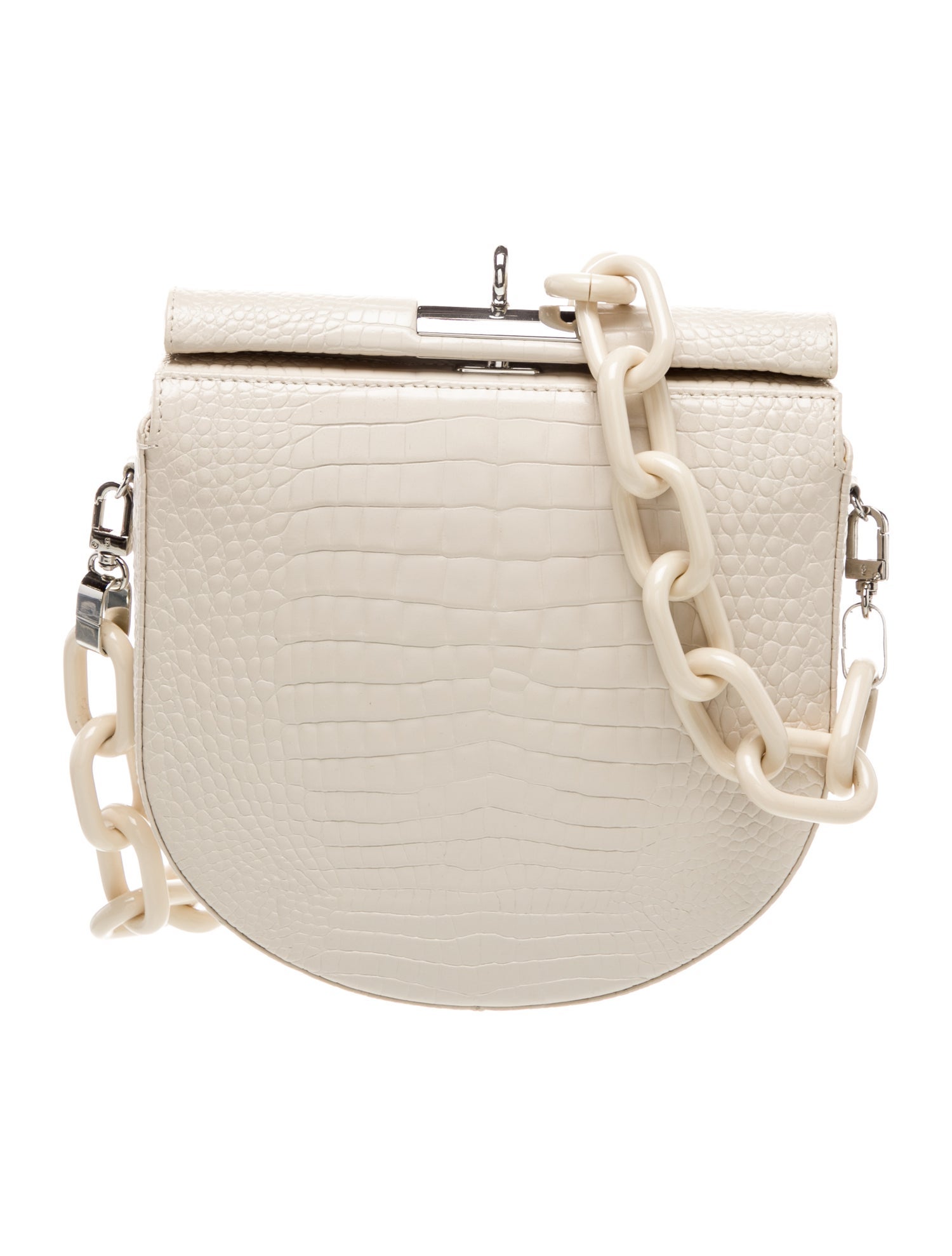 Gu_DE Embossed Leather Evening Bag