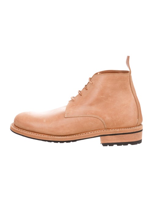 Guidi x Rosellini Leather Ankle Boots