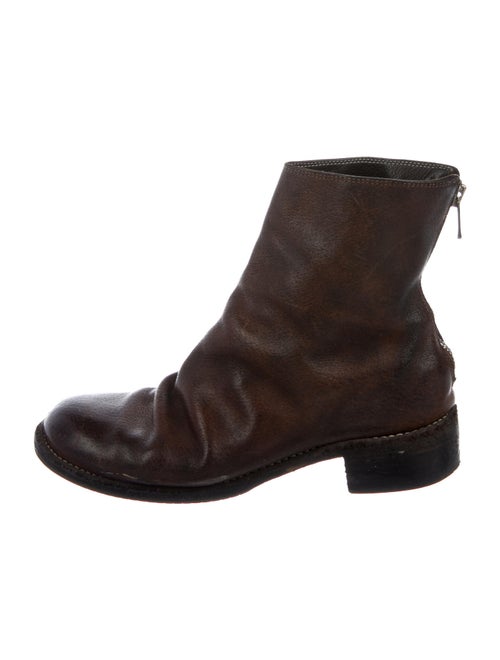 Guidi Leather Boots Brown