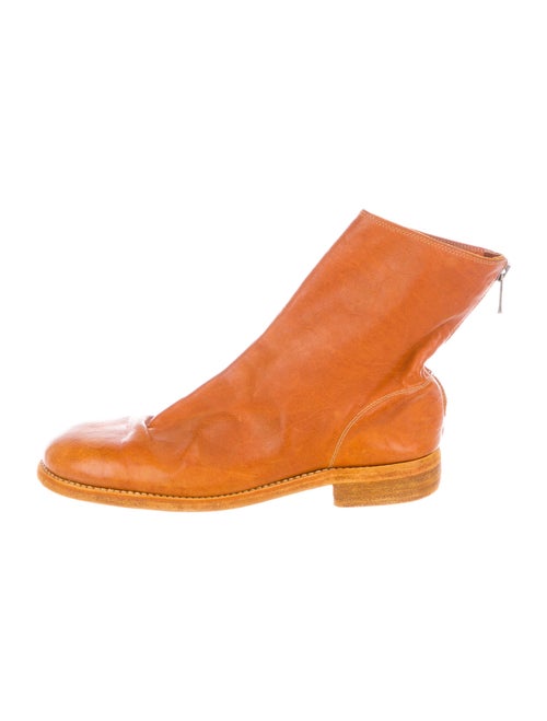 Guidi Kangaroo Boots Orange